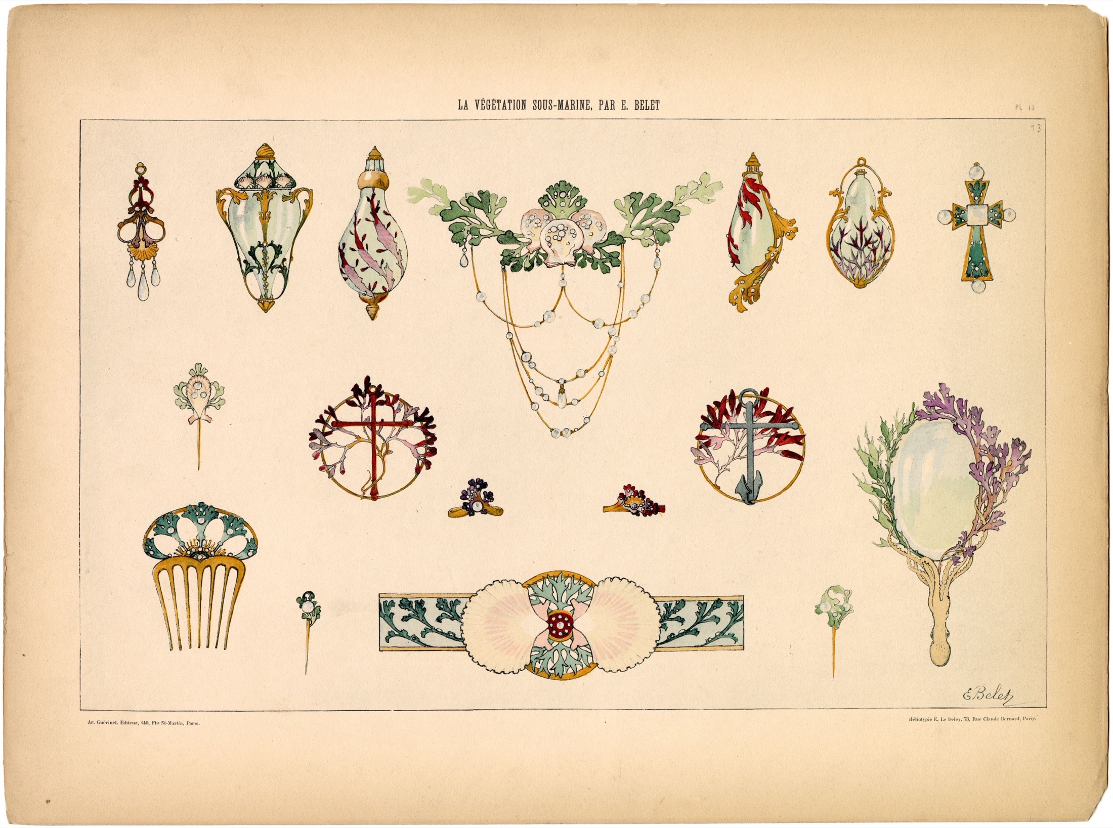 Plate 14 — Belet, E. (Emile).