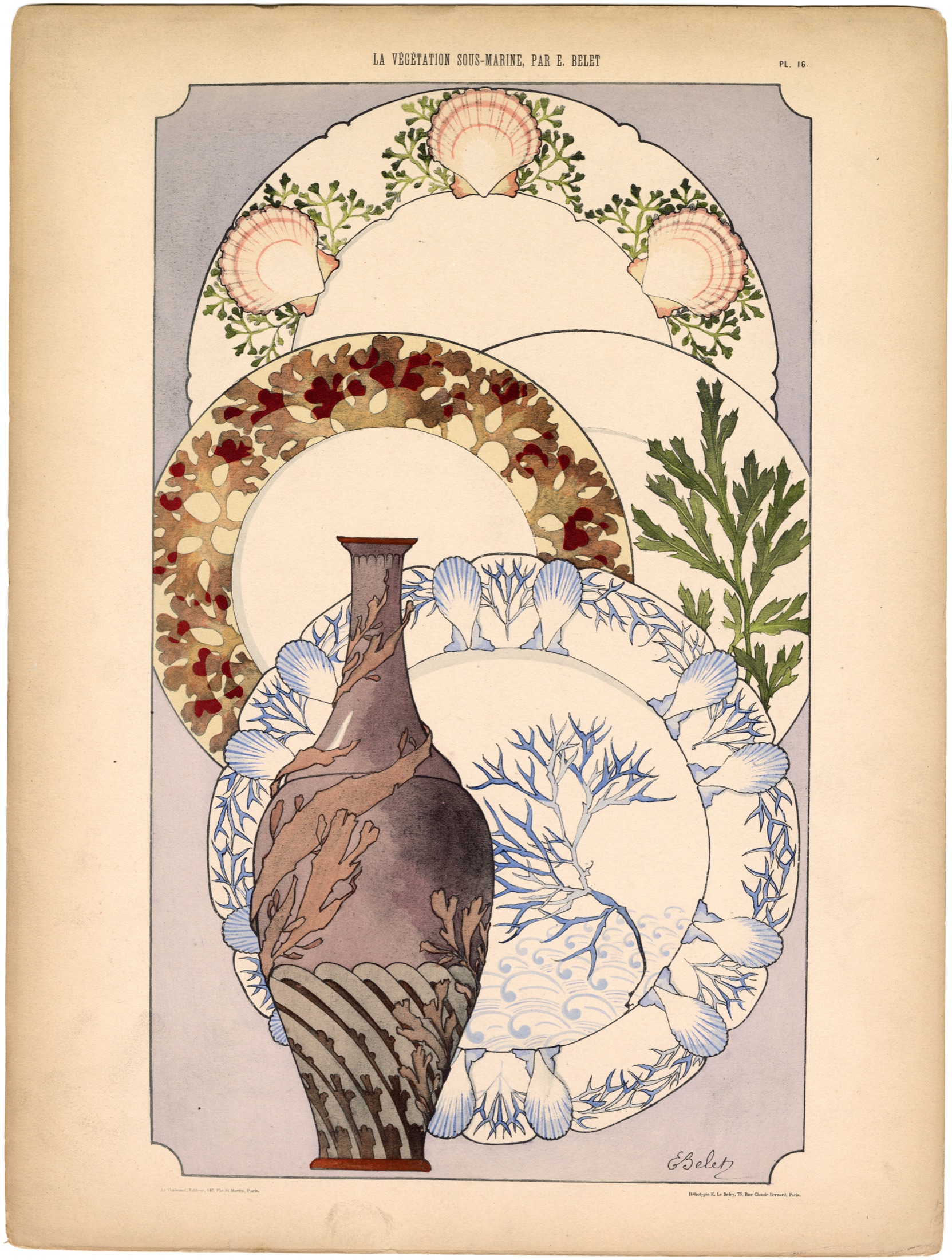 Plate 17 — Belet, E. (Emile).