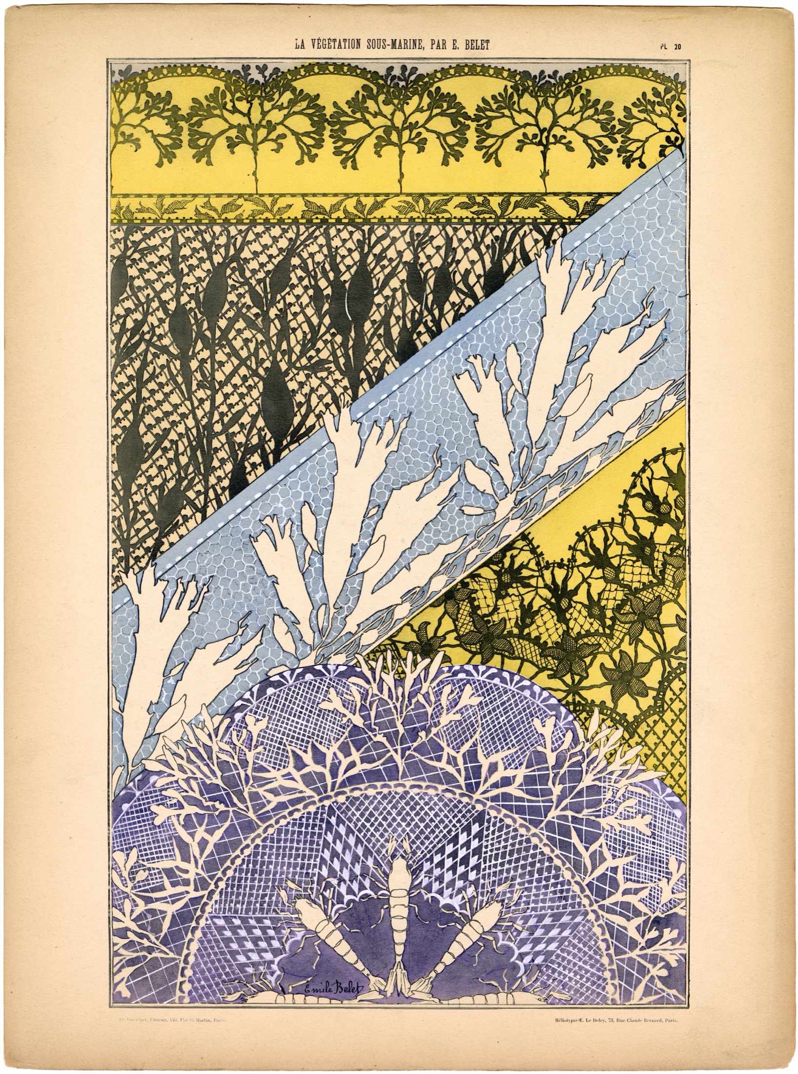 Plate 20 — Belet, E. (Emile).