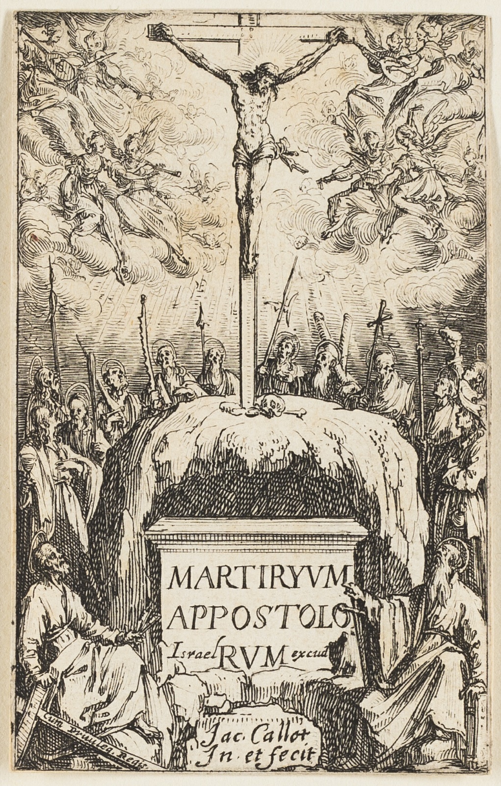 Frontispiece, from The Martyrdoms of the Apostles — Jacques Callot; French, 1592-1635