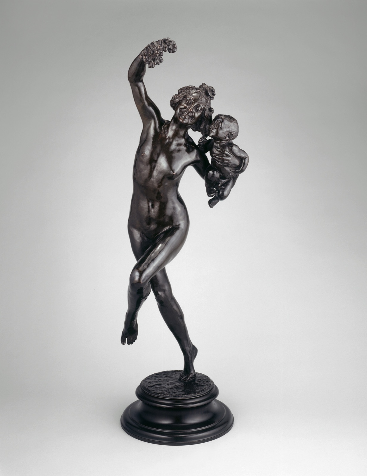 Bacchante with Infant Faun — Frederick W. MacMonnies (American, 1863–1937); Cast by Jaboeuf et Rouard; Paris, France