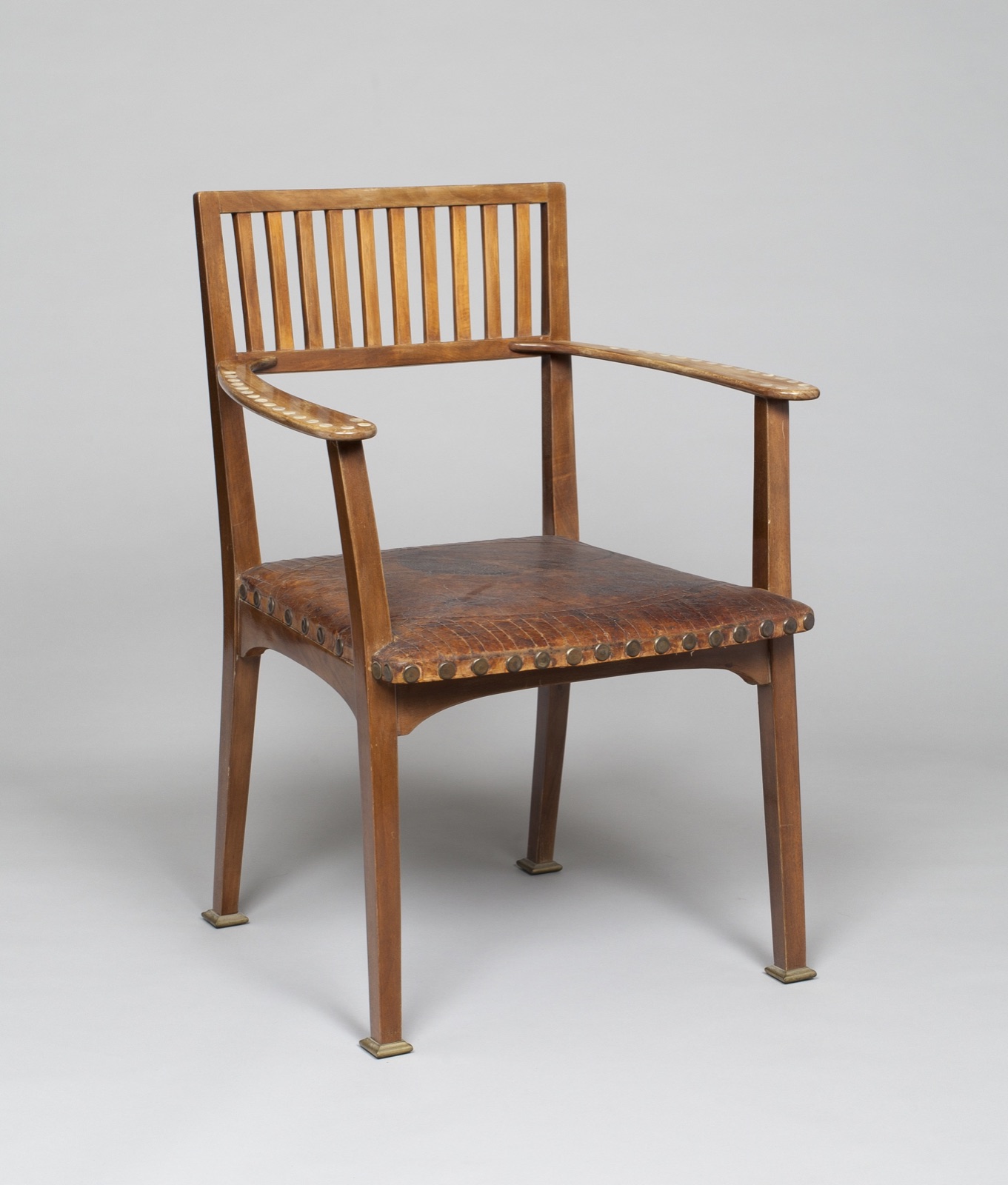 Armchair No. 8 — Designed by Otto Wagner (Austrian, 1841-1918); Austria, Vienna