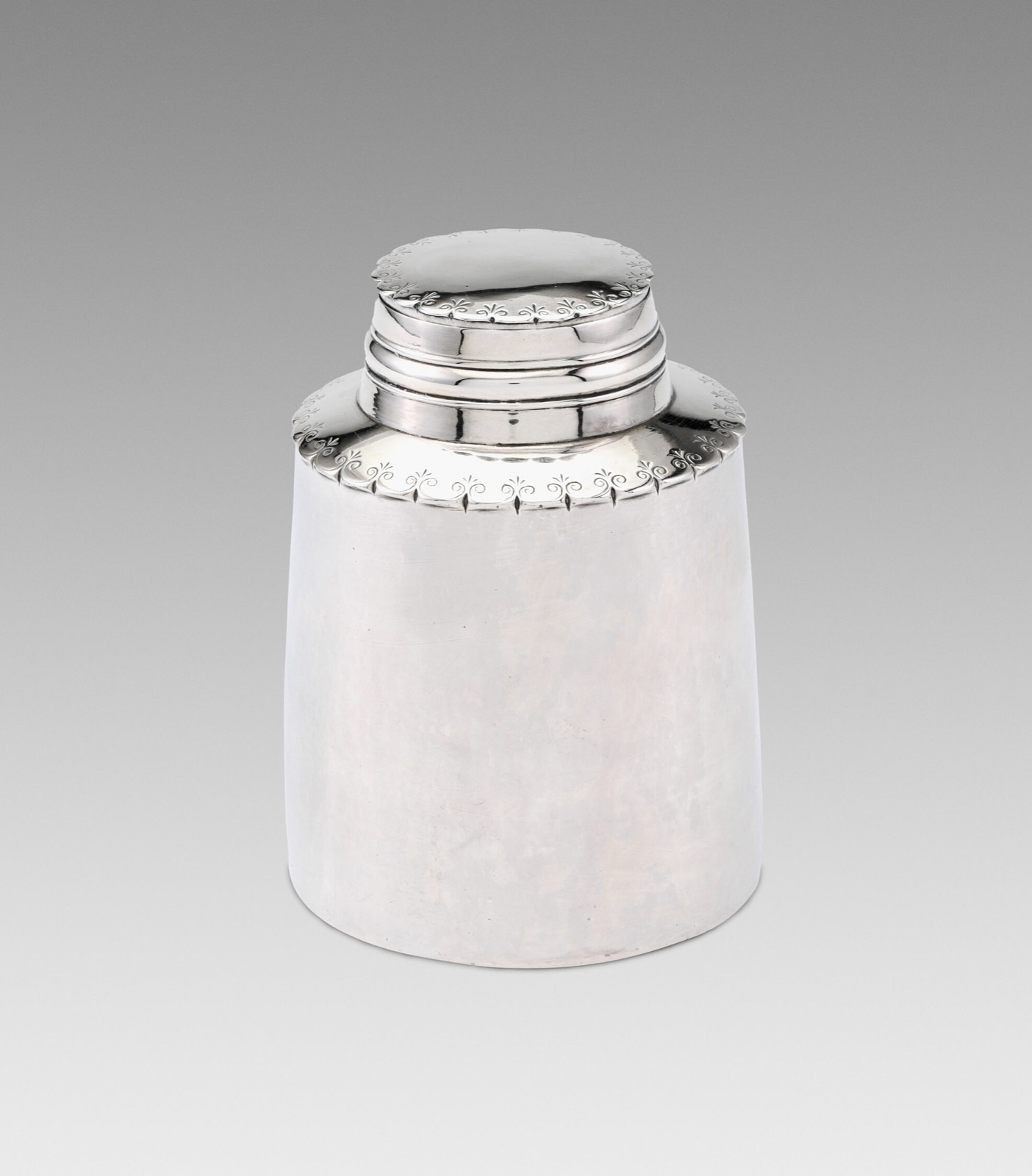 Tea Caddy — William Moulton, IV; American, 1772–1861; Newburyport, MA