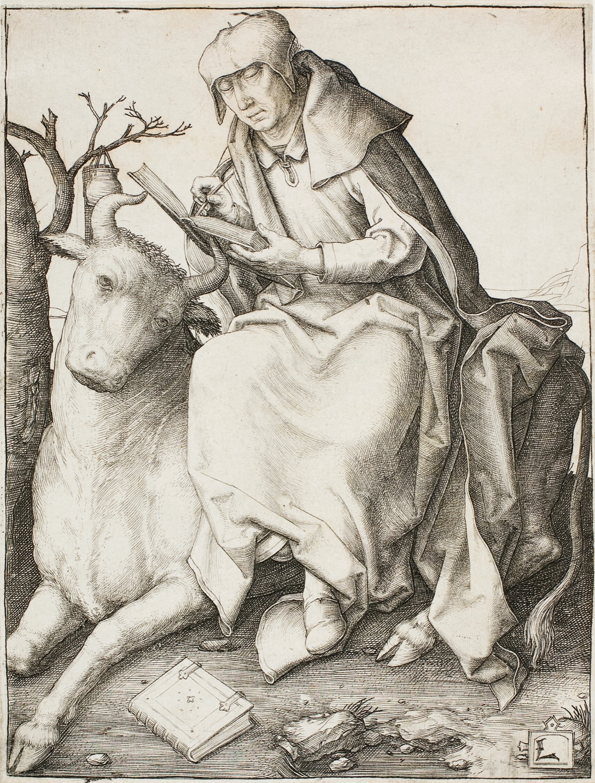 Saint Luke — Lucas van Leyden; Netherlandish, c. 1494-1533