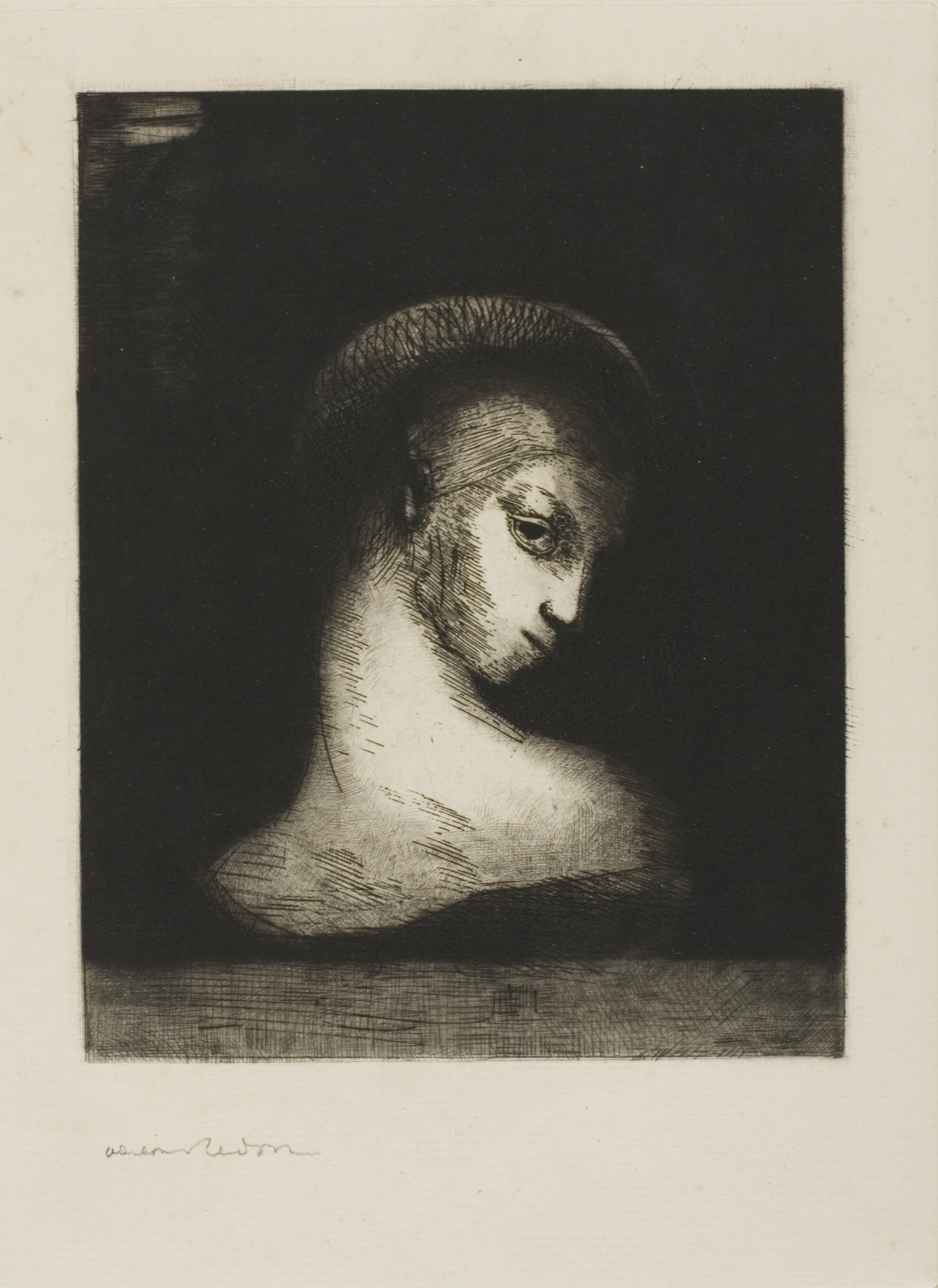 Perversity — Odilon Redon; French, 1840-1916