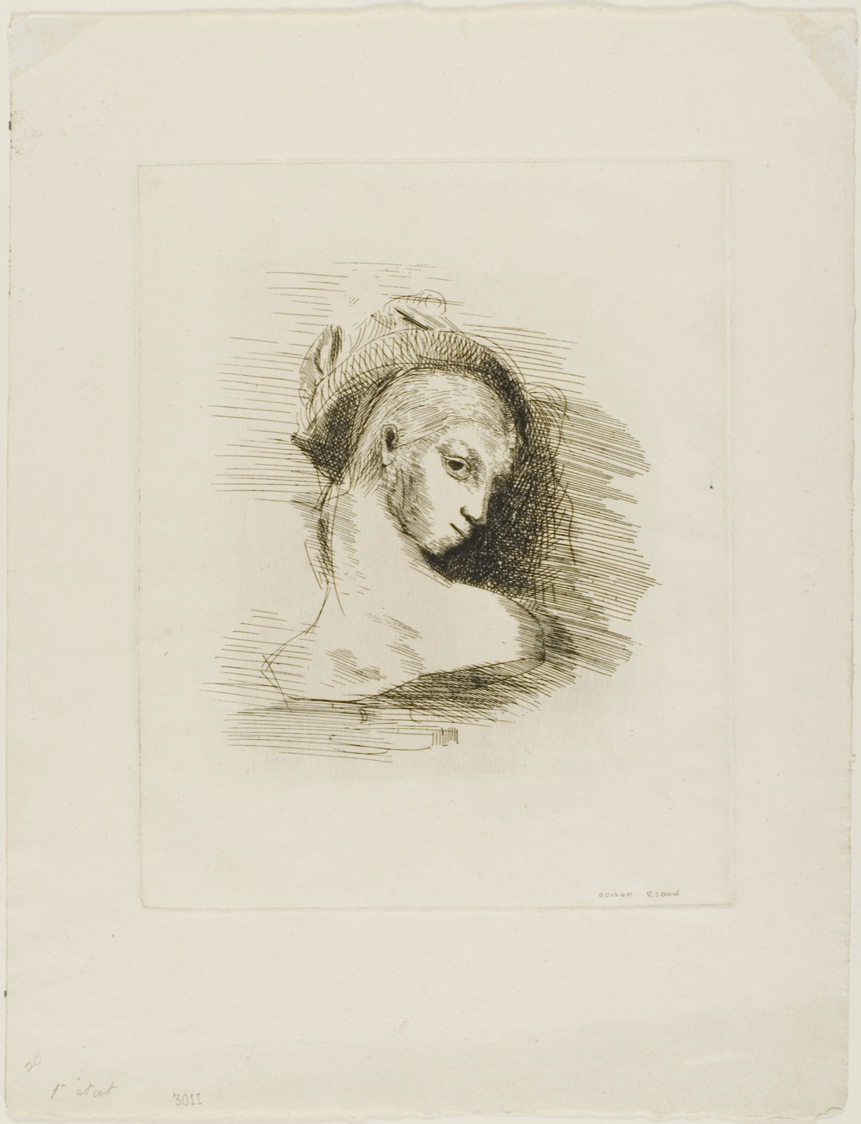 Perversity — Odilon Redon; French, 1840-1916