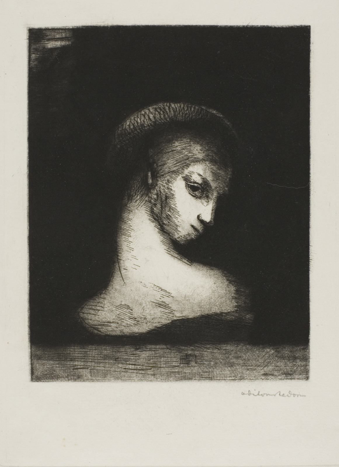 Perversity — Odilon Redon; French, 1840-1916