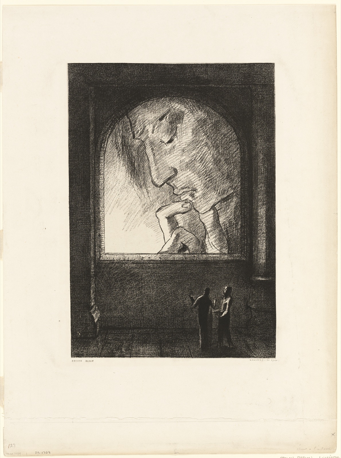 Light — Odilon Redon; French, 1840-1916