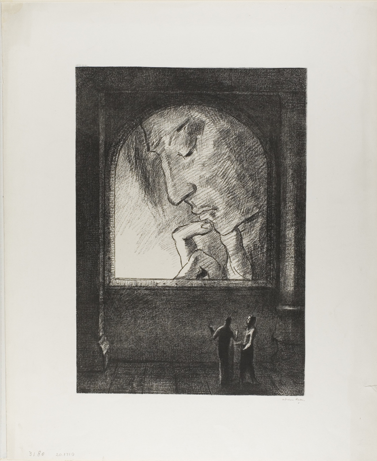 Light — Odilon Redon; French, 1840-1916