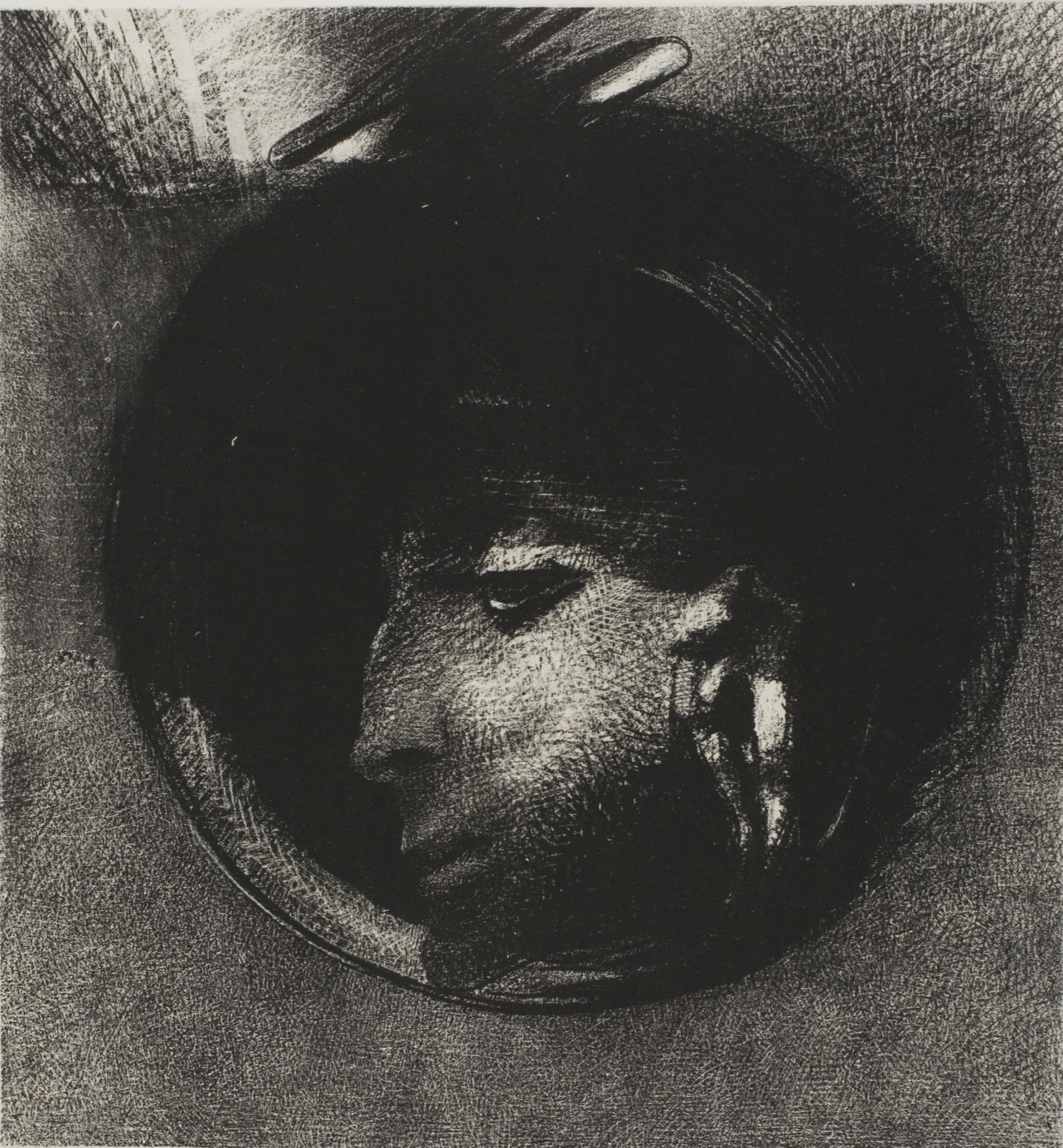 Auricular Cell — Odilon Redon; French, 1840-1916
