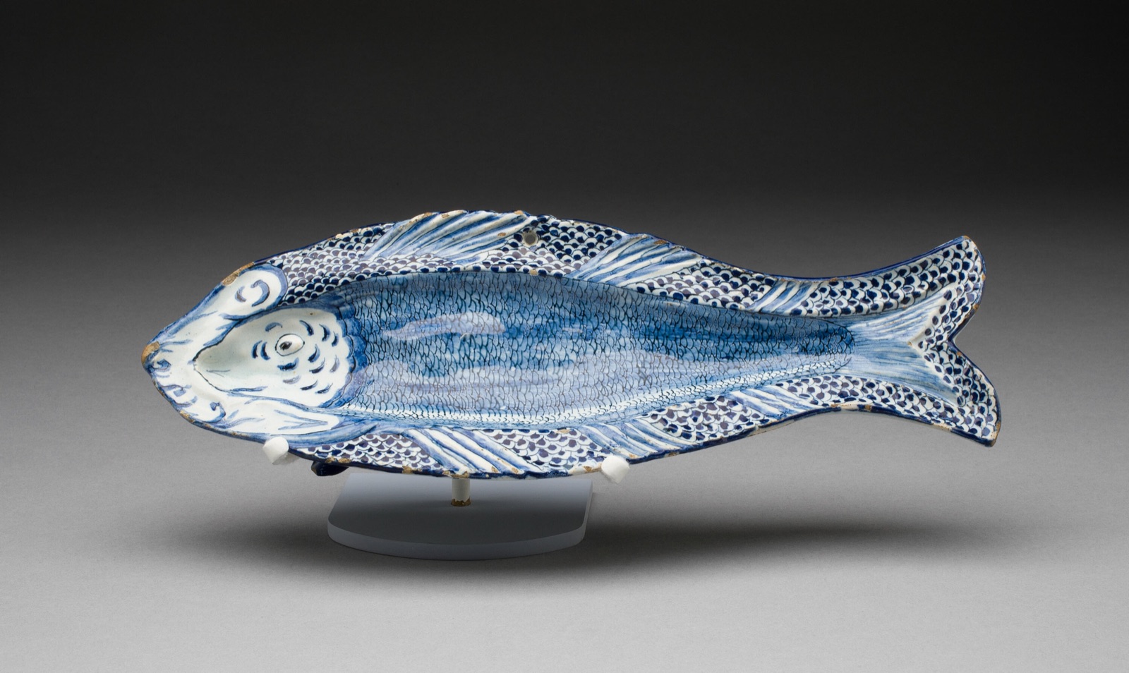 Herring Dish — Dirk van den Bergh; Netherlands, 18th century