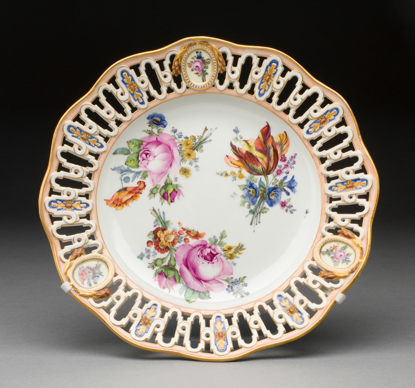 Plate — Meissen Porcelain Manufactory; German, founded 1710