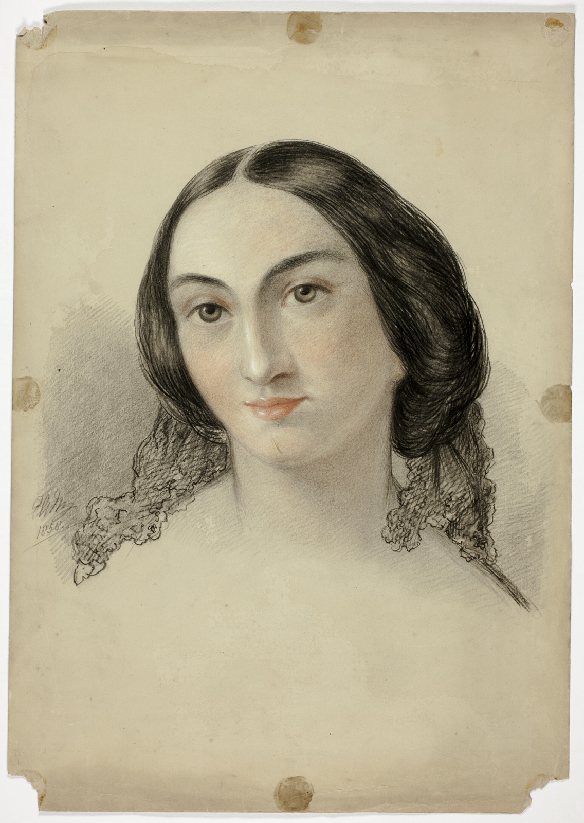 Female Portrait Head — Elizabeth Murray; English, c. 1815-1882
