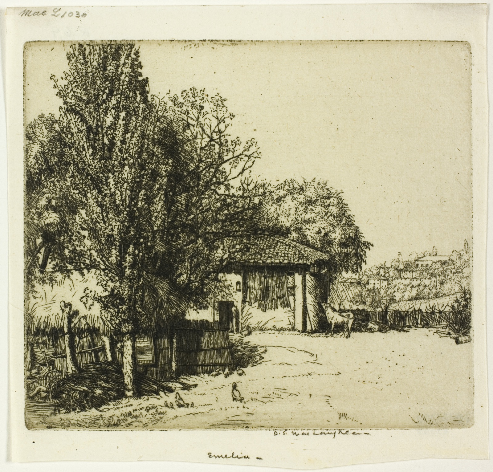 Emelia, Italy — Donald Shaw MacLaughlan; American, born Canada, 1876-1938