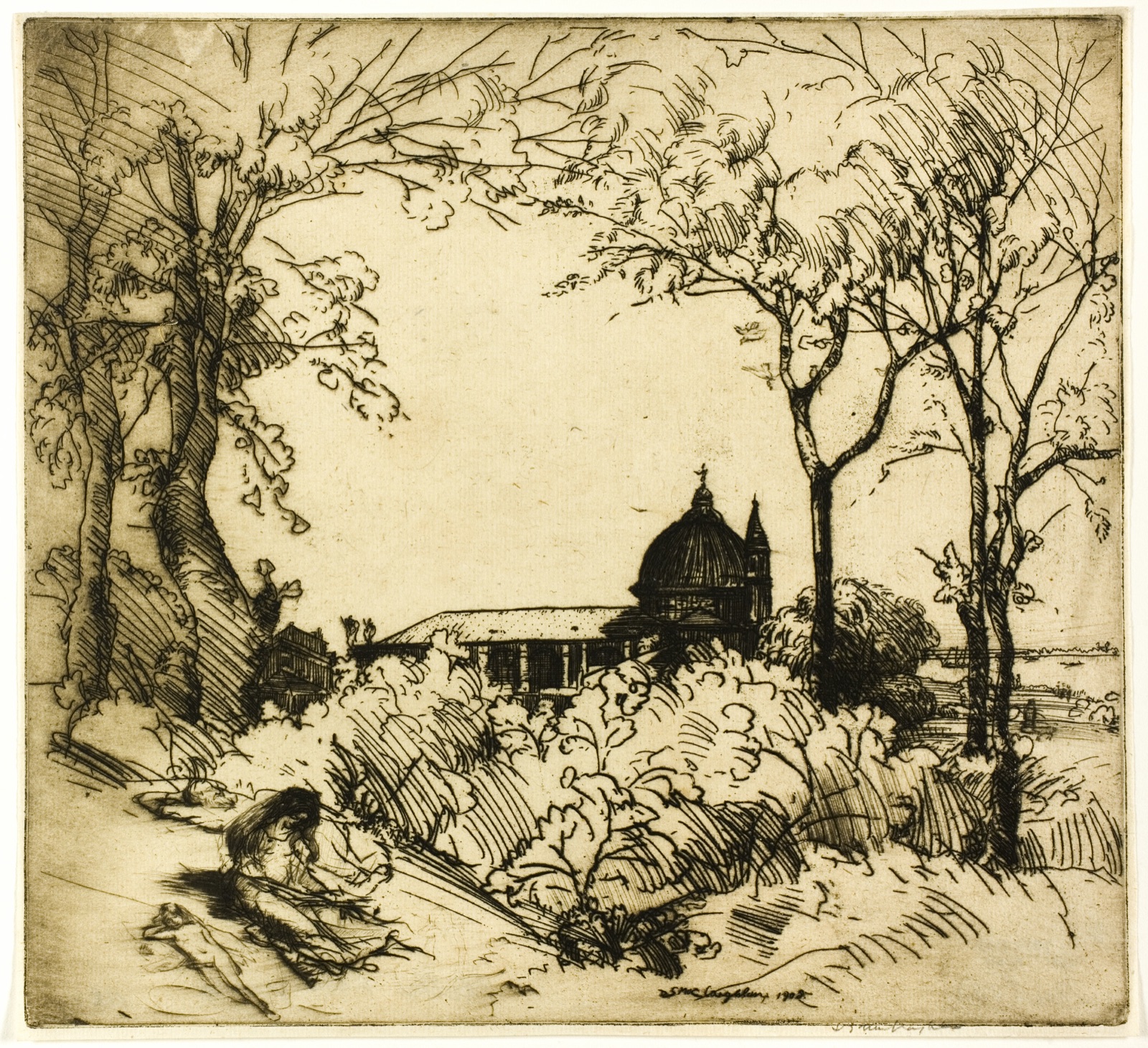 Idillio, Venice — Donald Shaw MacLaughlan; American, born Canada, 1876-1938