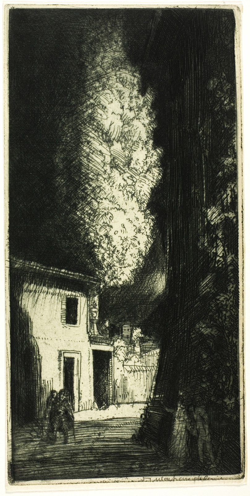 The Haunted House — Donald Shaw MacLaughlan; American, born Canada, 1876-1938