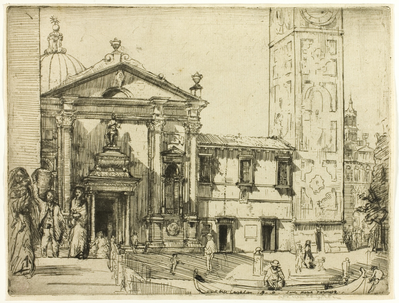 Santa Maria Formosa, Venice — Donald Shaw MacLaughlan; American, born Canada, 1876-1938