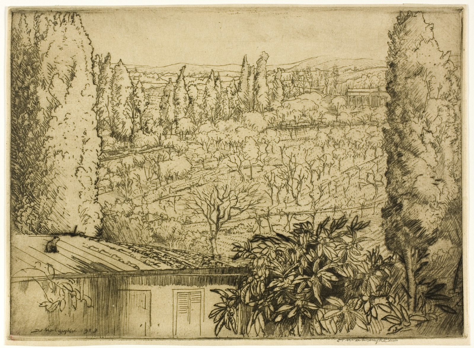 Tuscany — Donald Shaw MacLaughlan; American, born Canada, 1876-1938