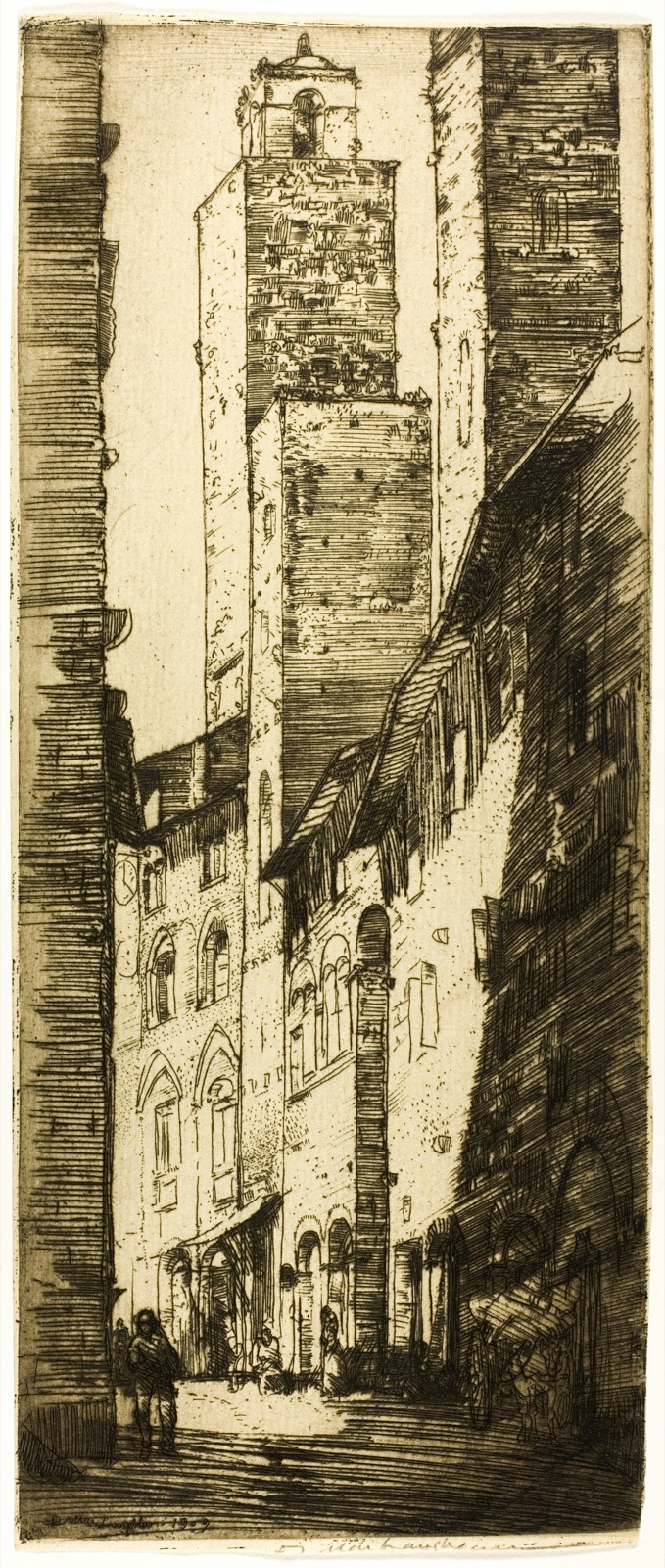 The Towers — Donald Shaw MacLaughlan; American, born Canada, 1876-1938
