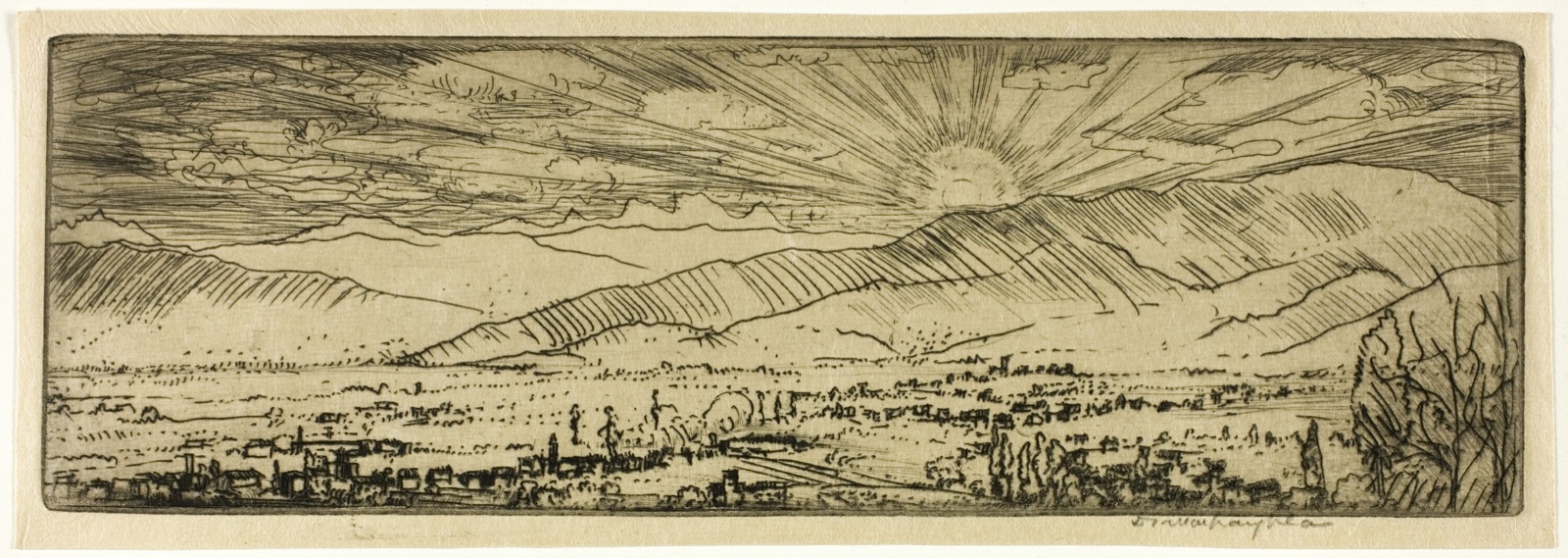 Val d'Arno — Donald Shaw MacLaughlan; American, born Canada, 1876-1938