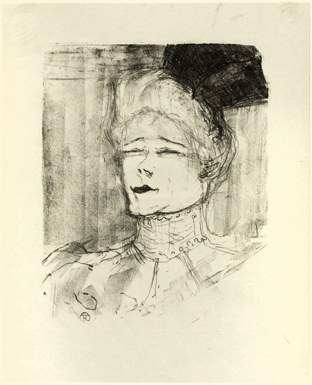 Jeanne Granier, from Treize Lithographies — Henri de Toulouse-Lautrec; French, 1864-1901