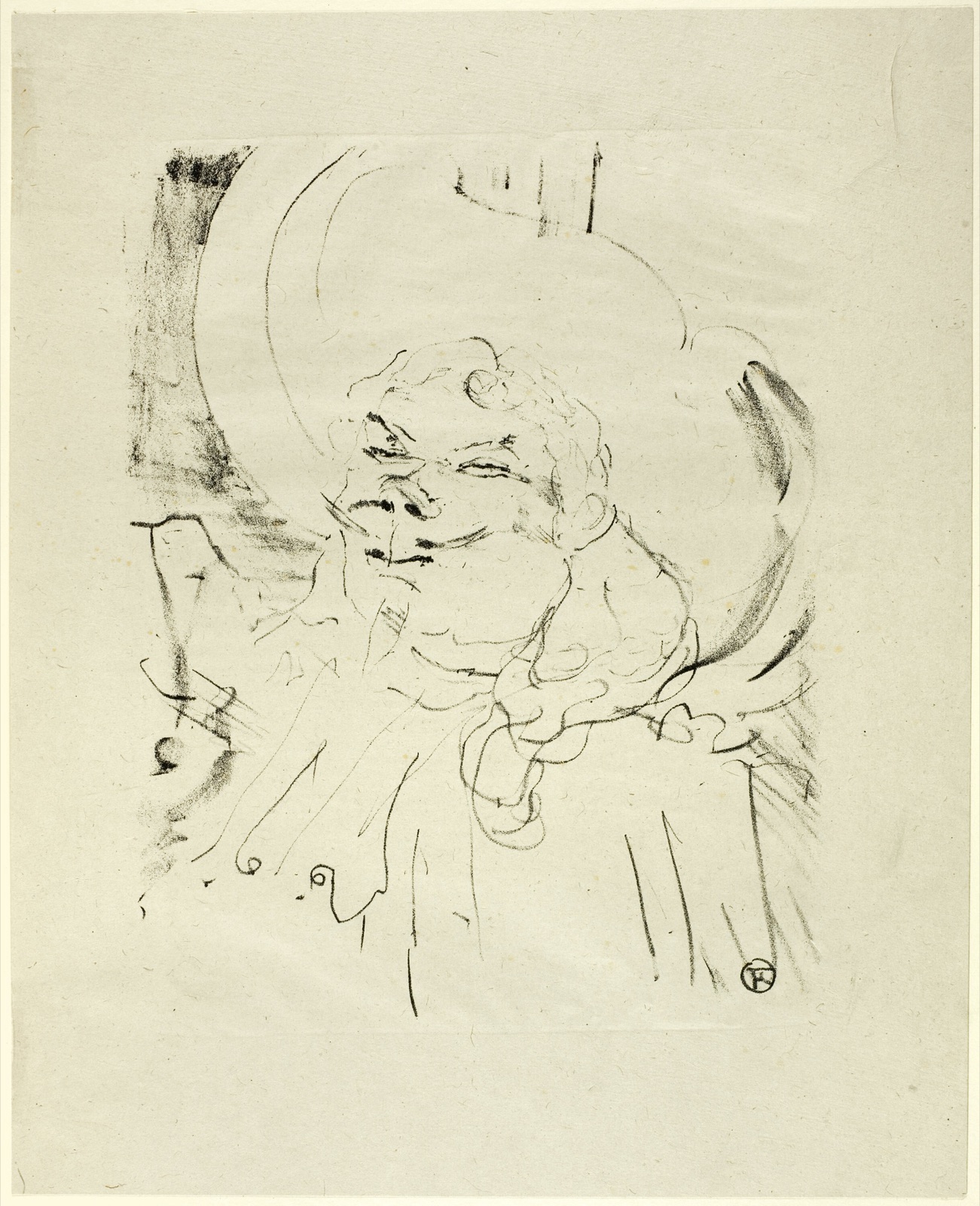 Coquelin the Elder, from Treize Lithographies — Henri de Toulouse-Lautrec; French, 1864-1901