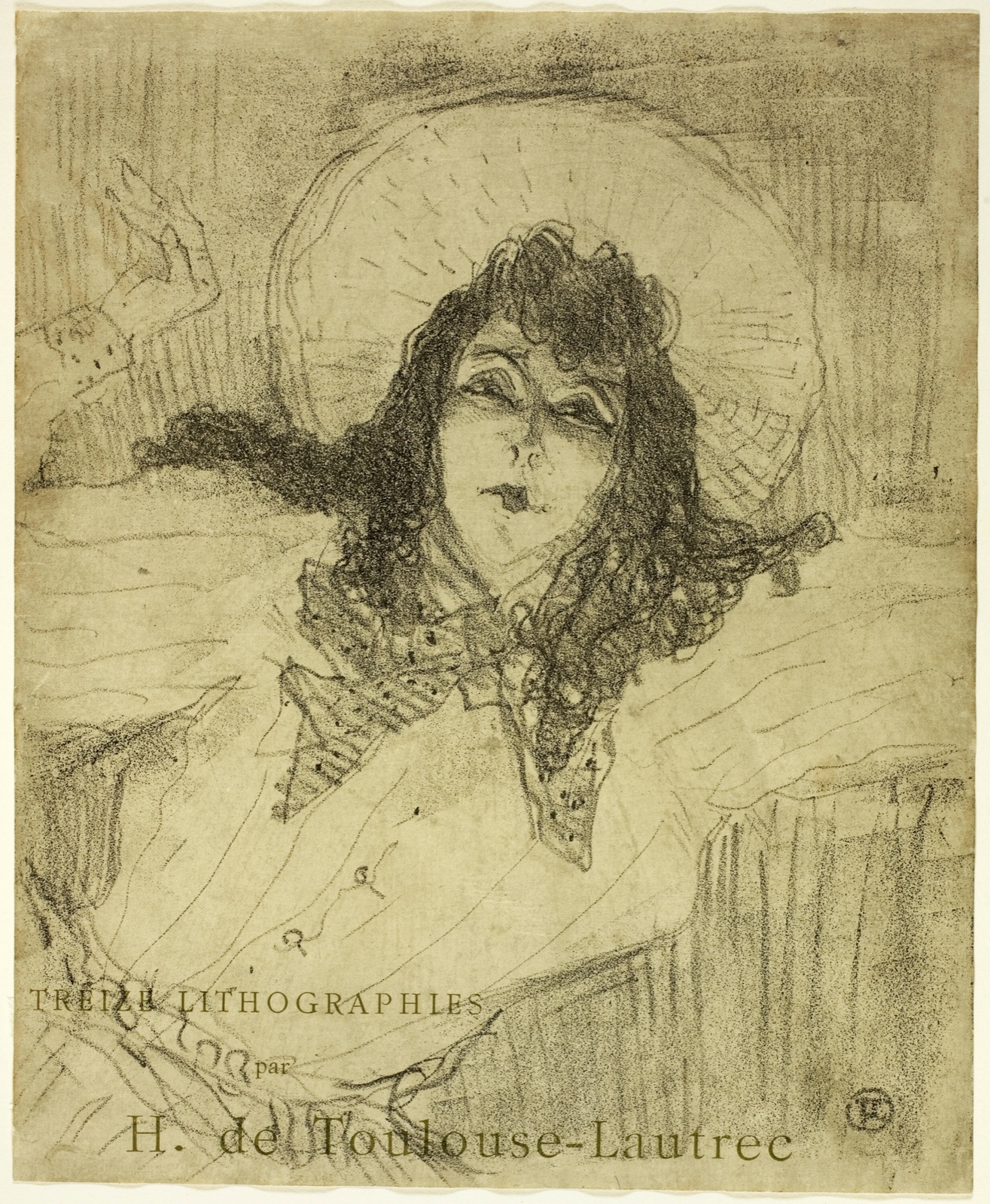 May Belfort, from Treize Lithographies — Henri de Toulouse-Lautrec; French, 1864-1901