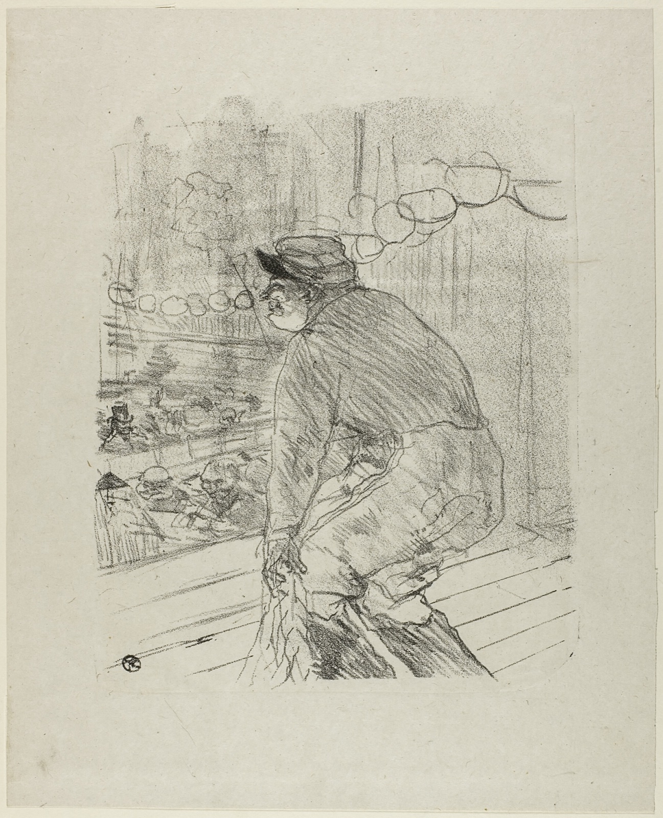 Polin, from Treize Lithographies — Henri de Toulouse-Lautrec; French, 1864-1901