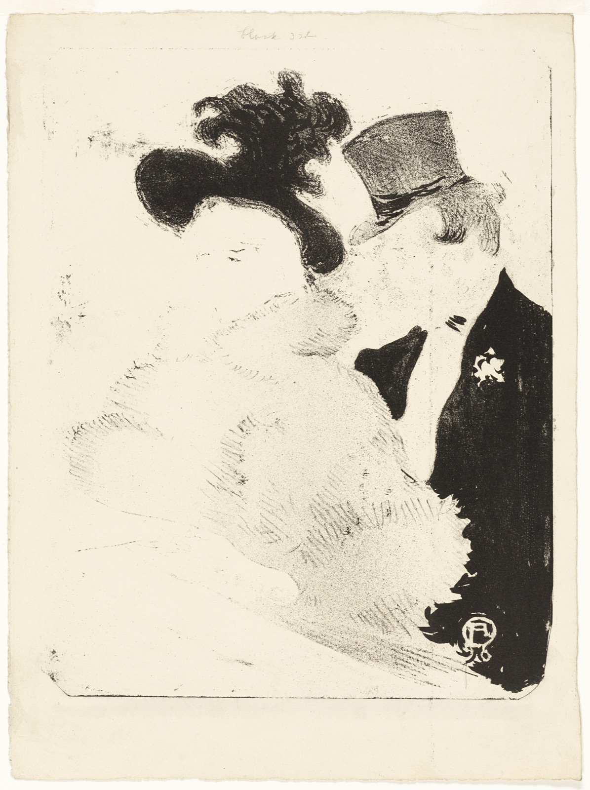 At the Concert — Henri de Toulouse-Lautrec; French, 1864-1901
