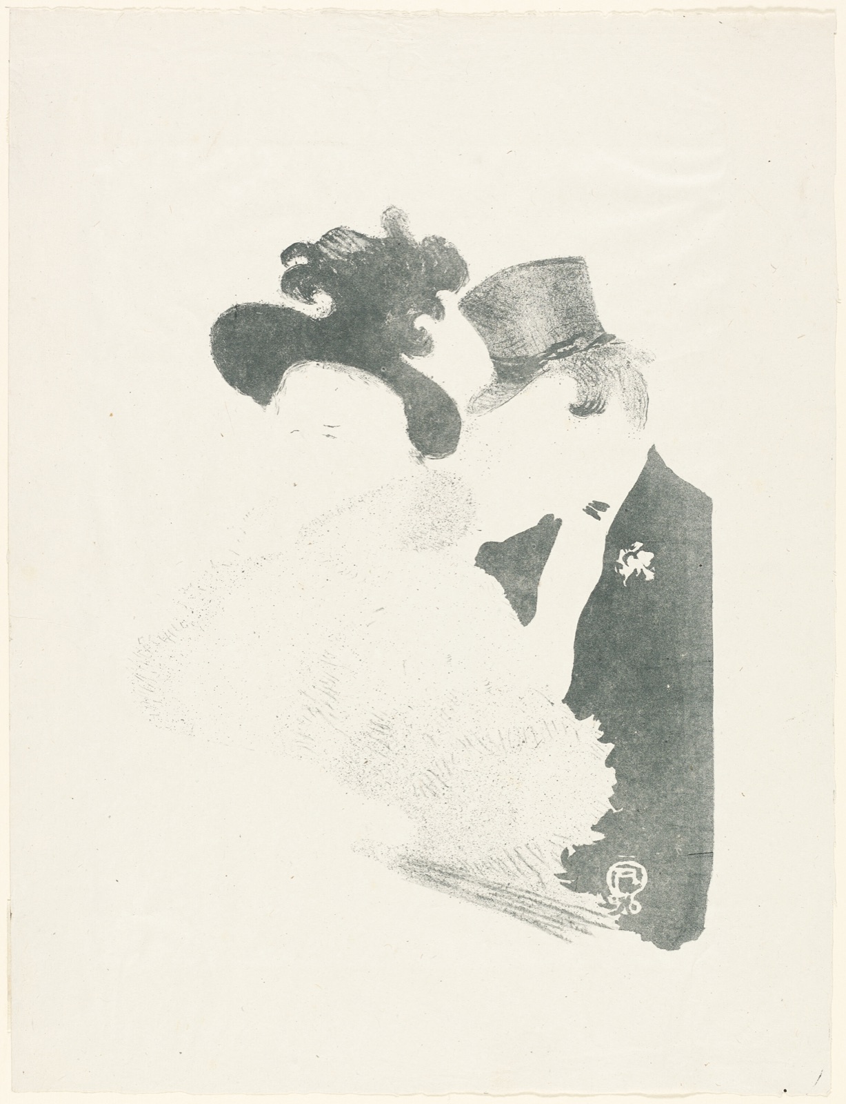 At the Concert — Henri de Toulouse-Lautrec; French, 1864-1901