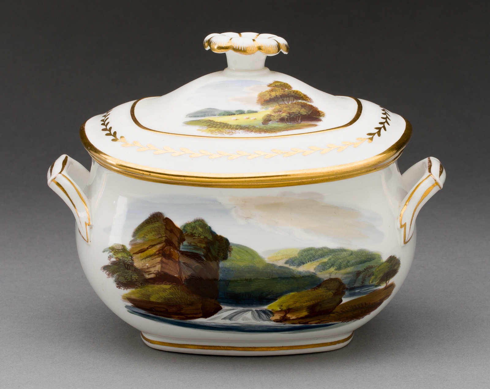 Sugar Bowl with Cover — Wedgwood Manufactory; England, founded 1759