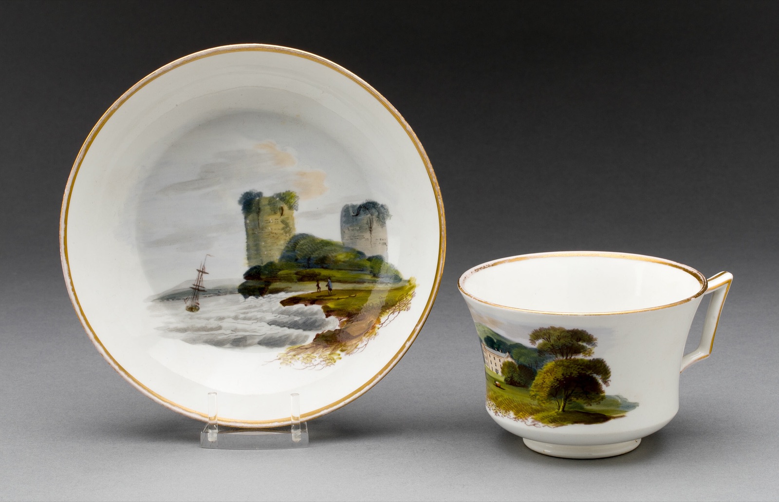 Cup and Saucer — Wedgwood Manufactory; England, founded 1759