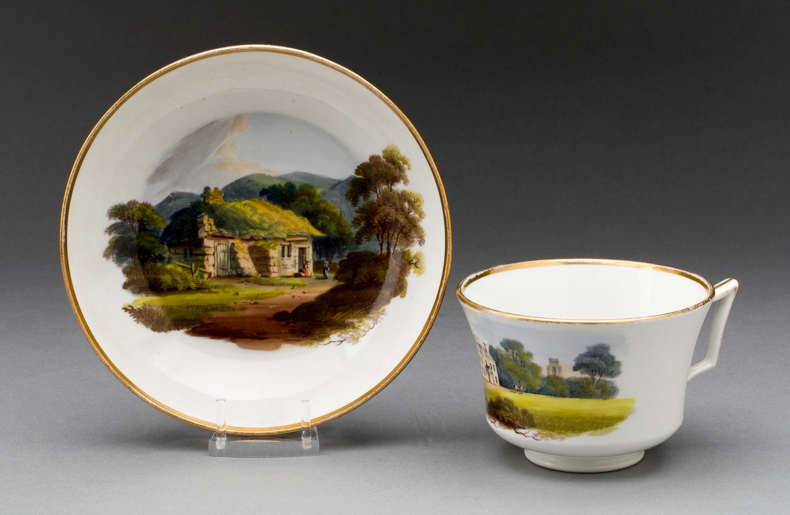 Cup and Saucer — Wedgwood Manufactory; England, founded 1759