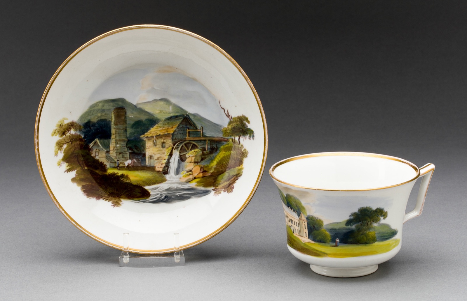 Cup and Saucer — Wedgwood Manufactory; England, founded 1759