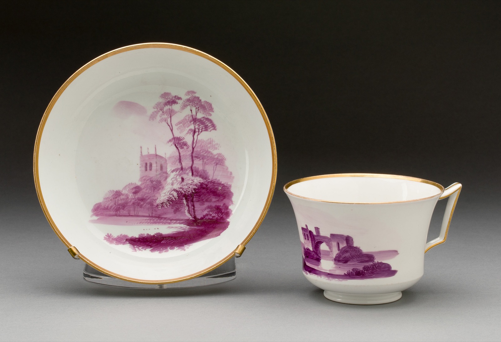 Cup and Saucer — Wedgwood Manufactory; England, founded 1759