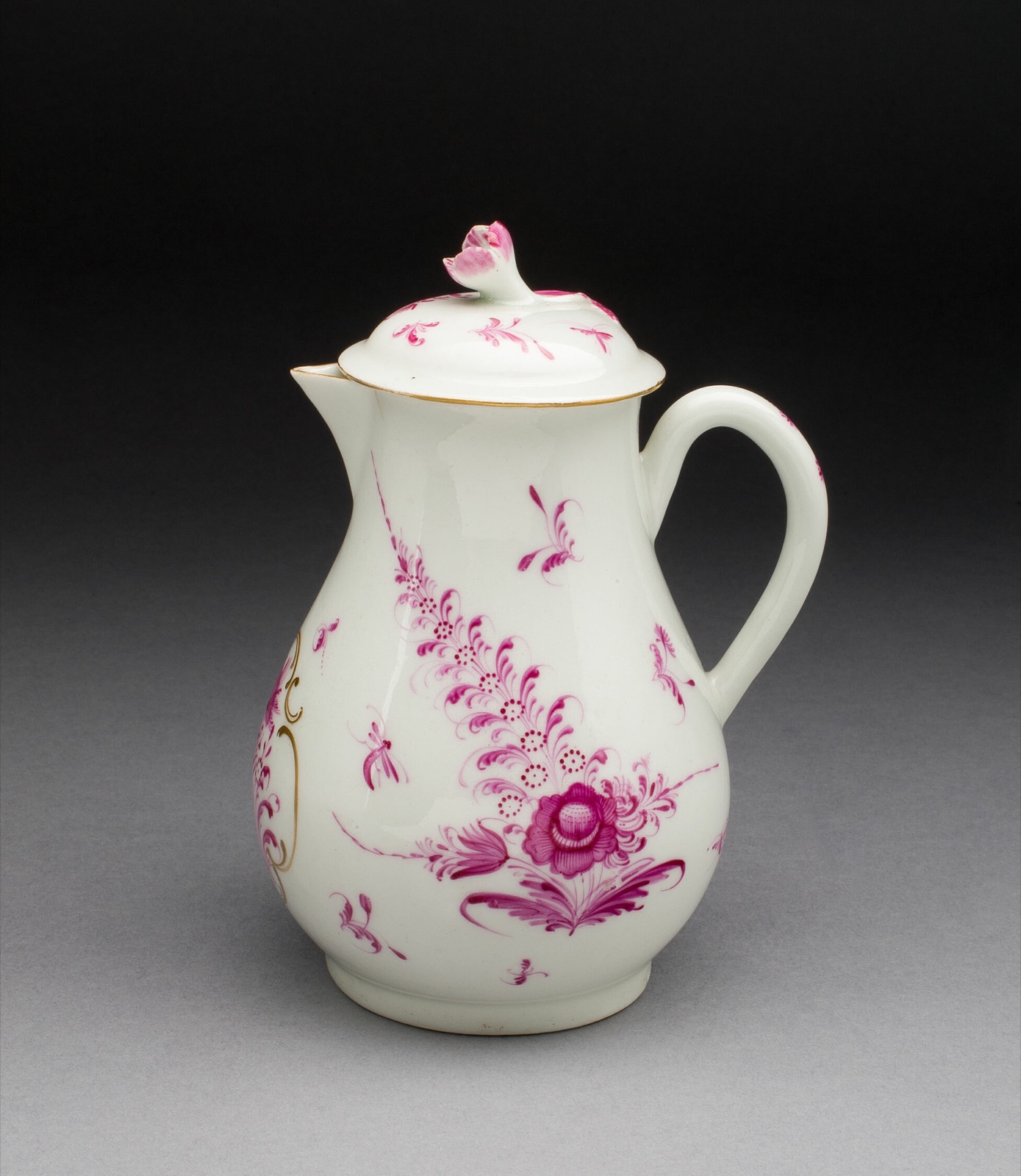 Milk Jug — Worcester Porcelain Factory (Warmstry House Period, 1751–1783); Worcester, England, founded 1751