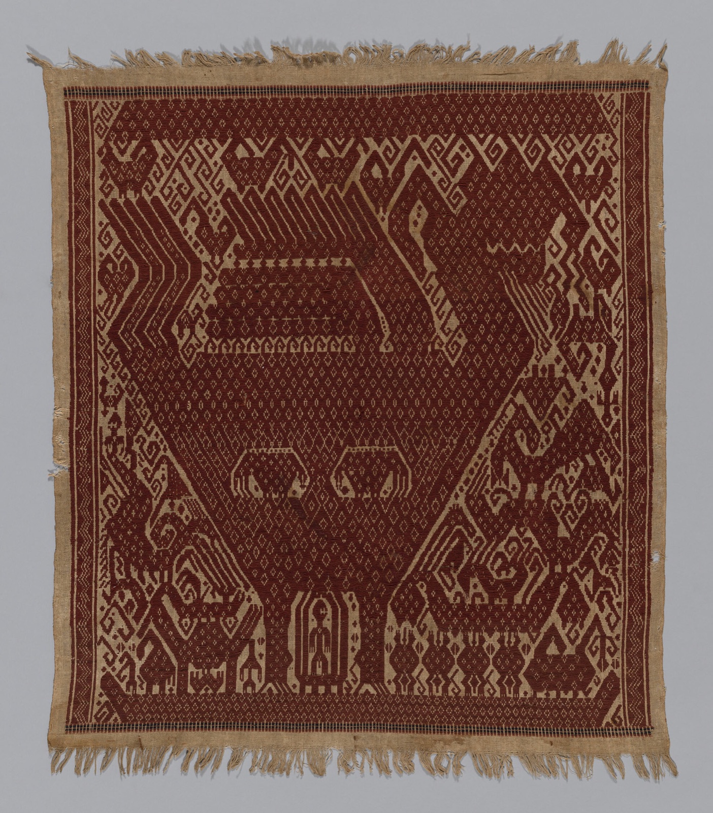 Tampan (Ceremonial Cloth) — Paminggir; Indonesia, South Sumatra, Lampung
