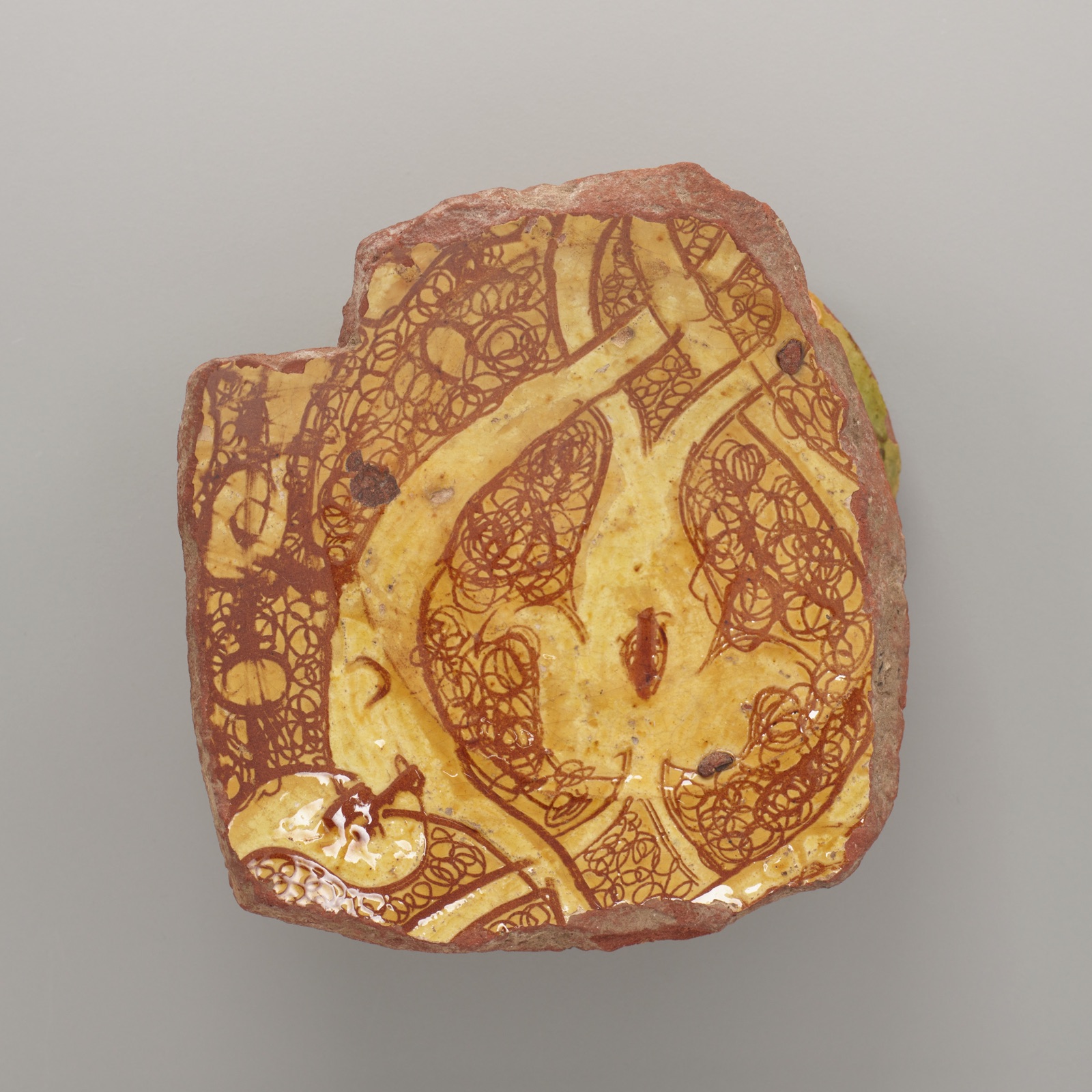 Vessel Fragment — Islamic; Fustat (now Cairo), Egypt