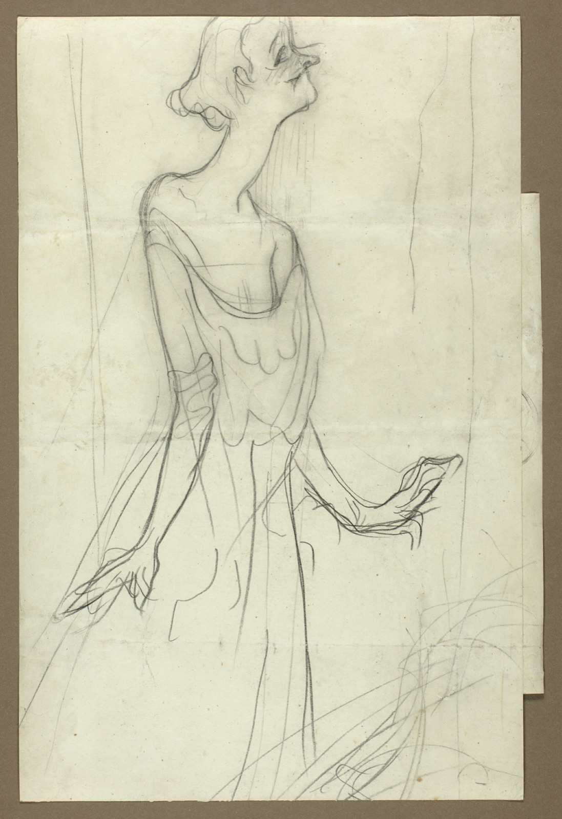 Yvette Guilbert Singing — Henri de Toulouse-Lautrec; French, 1864-1901