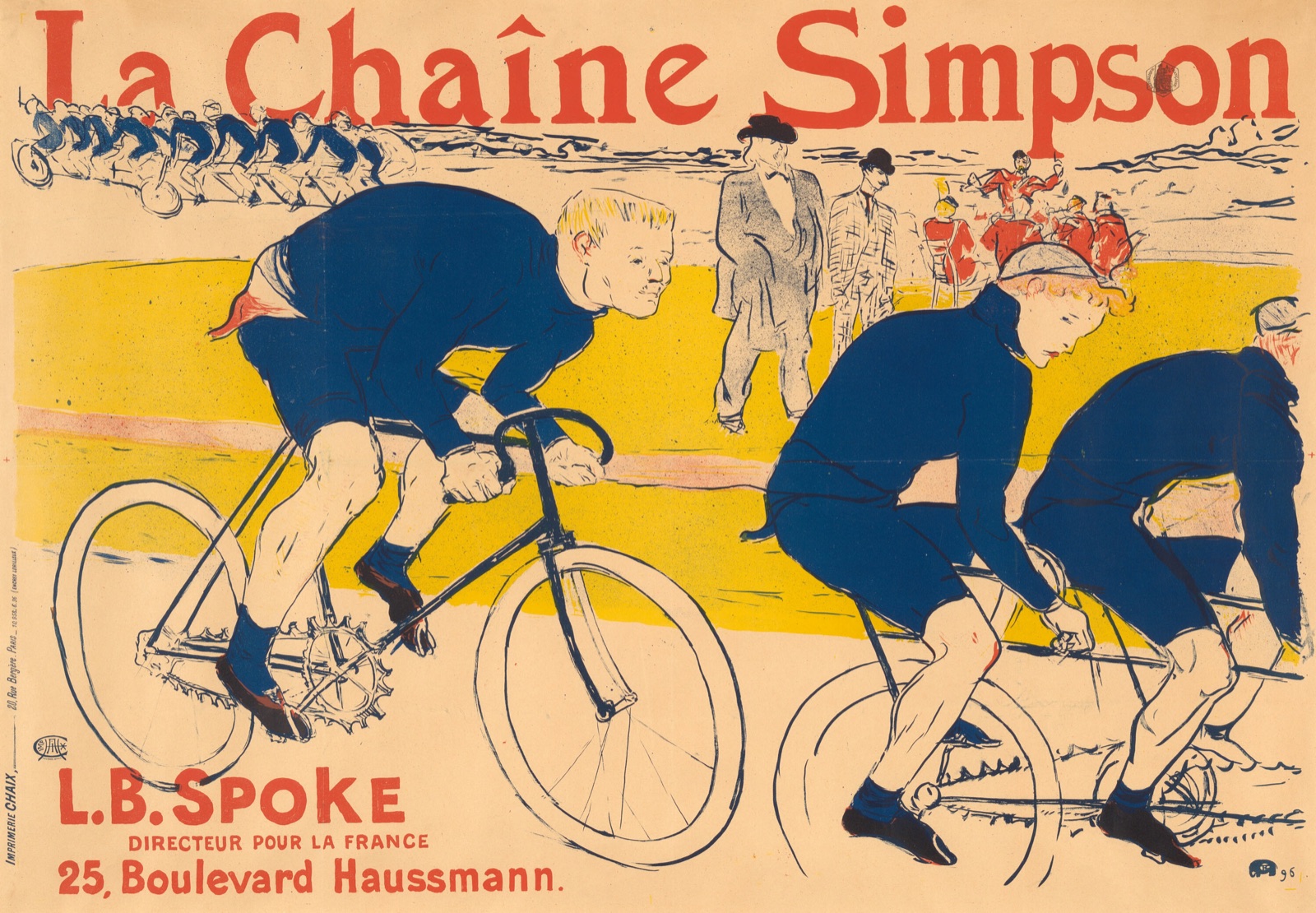The Simpson Chain — Henri de Toulouse-Lautrec; French, 1864-1901