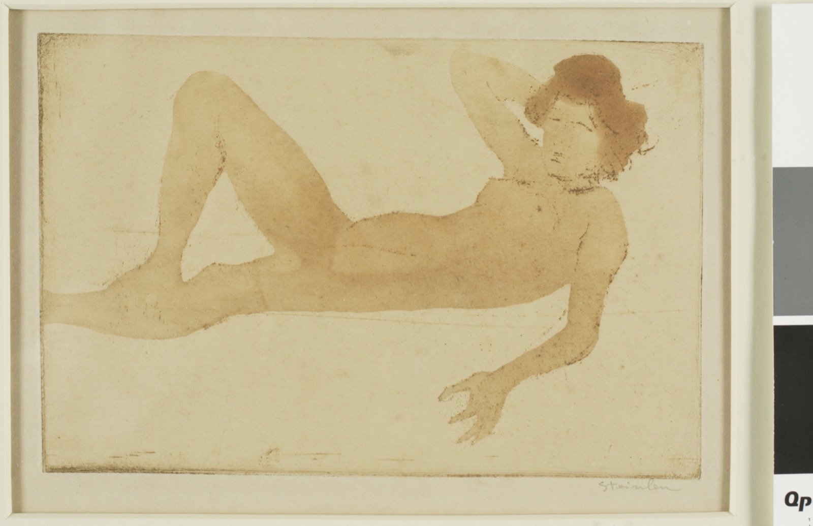 Reclining Nude Woman — Théophile-Alexandre Steinlen (French, born Switzerland, 1859-1923); published by Sagot, Paris