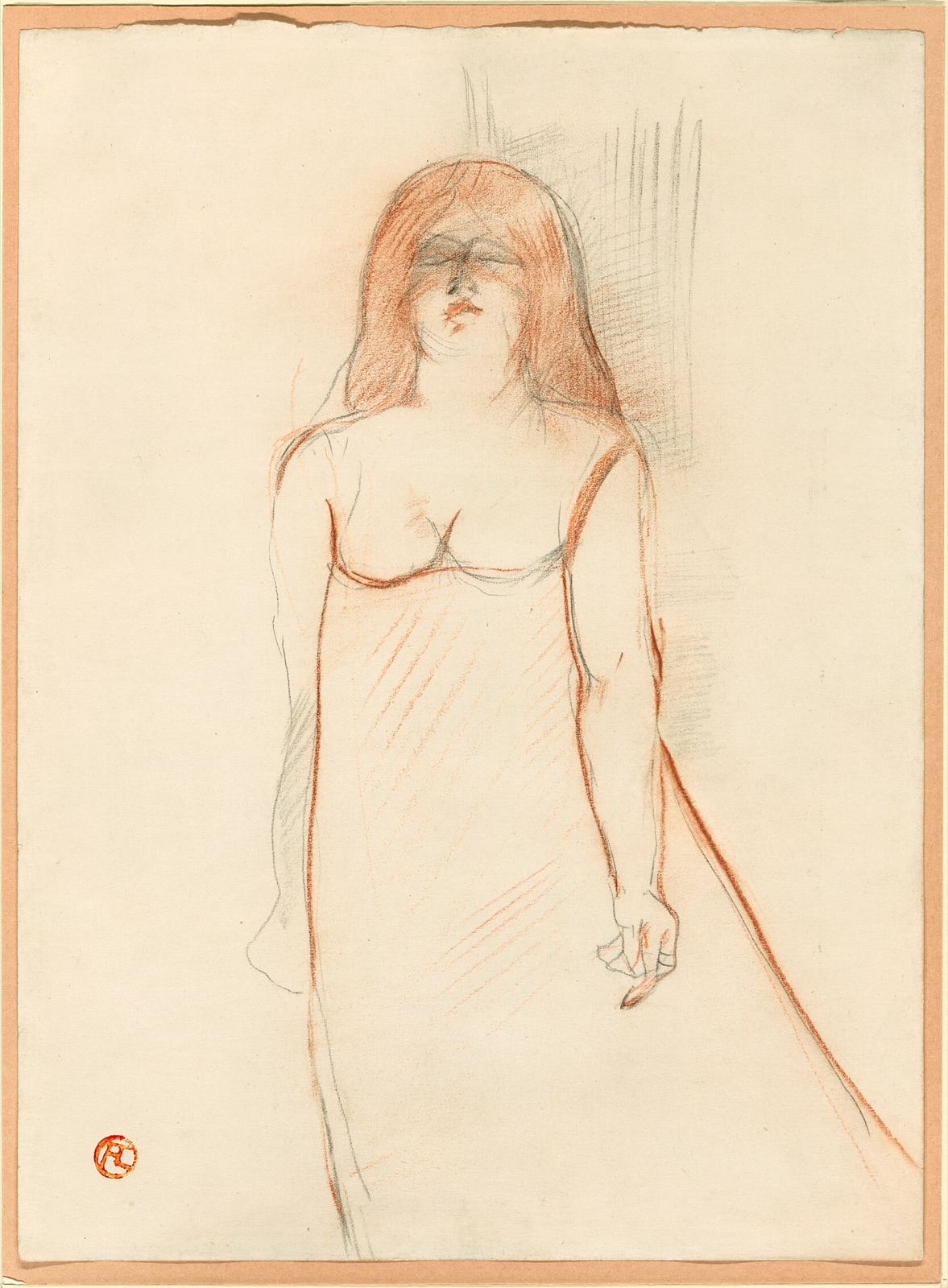 Mademoiselle Cocyte — Henri de Toulouse-Lautrec; French, 1864–1901