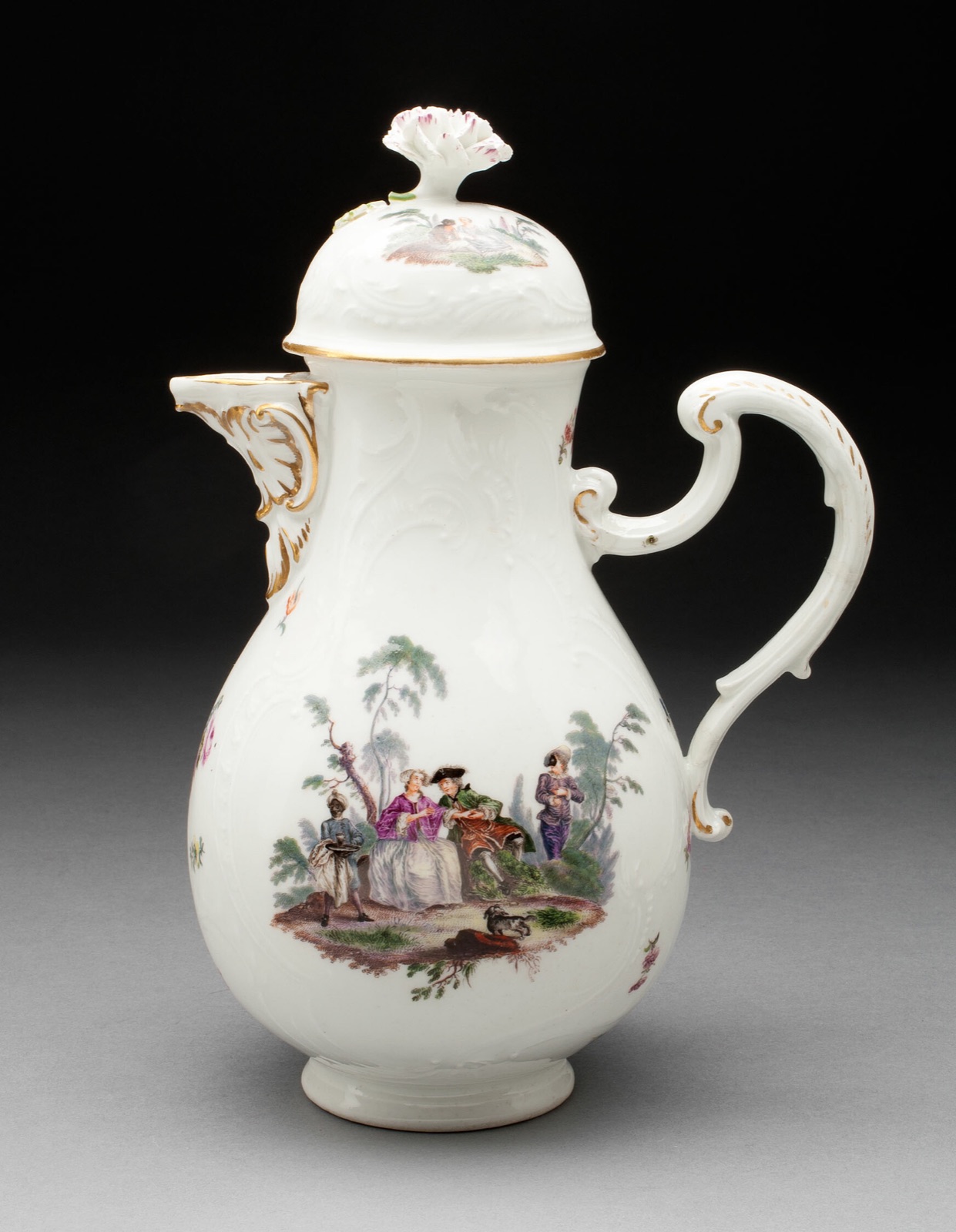 Coffee Pot — Meissen Porcelain Manufactory; German, founded 1710