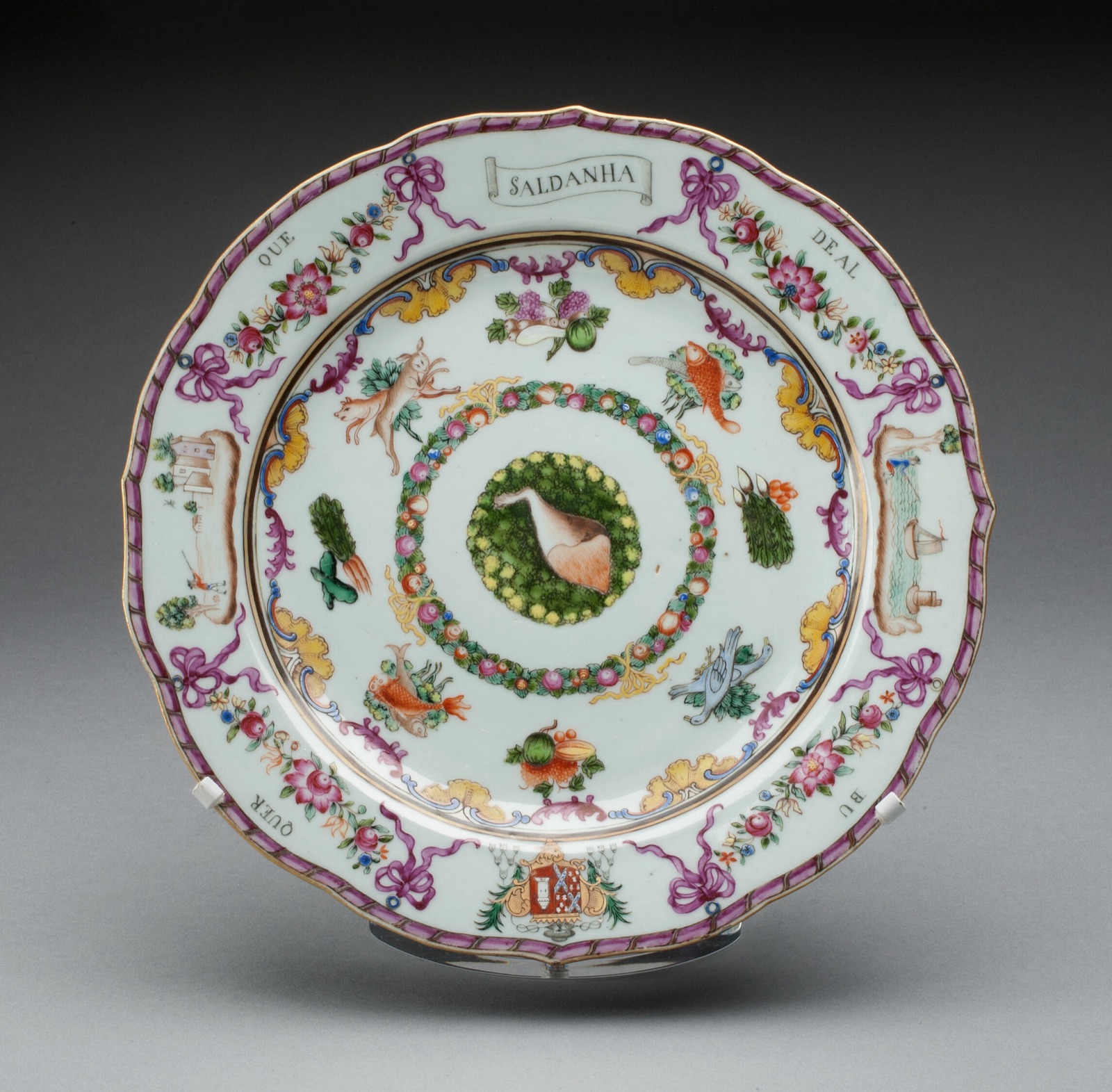 Plate — China