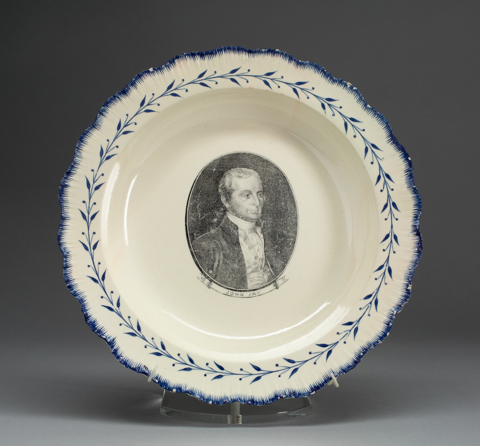 Soup Plate — English for the American market; Leeds
