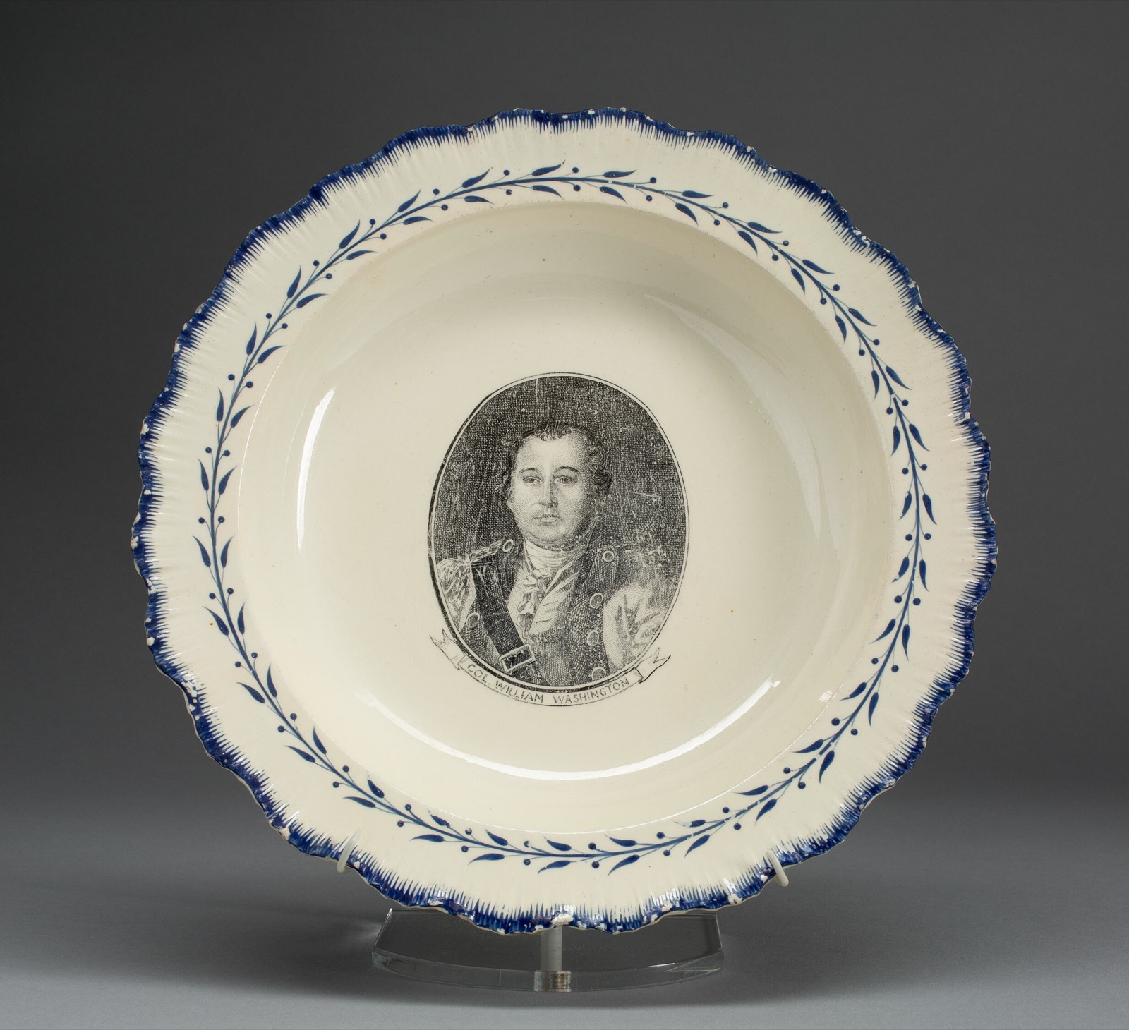Soup Plate — English for the American market; Leeds