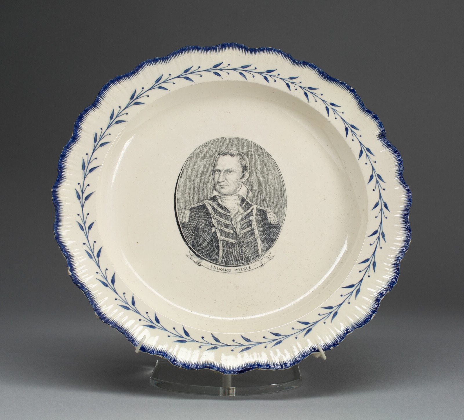 Plate — English for the American market; Leeds