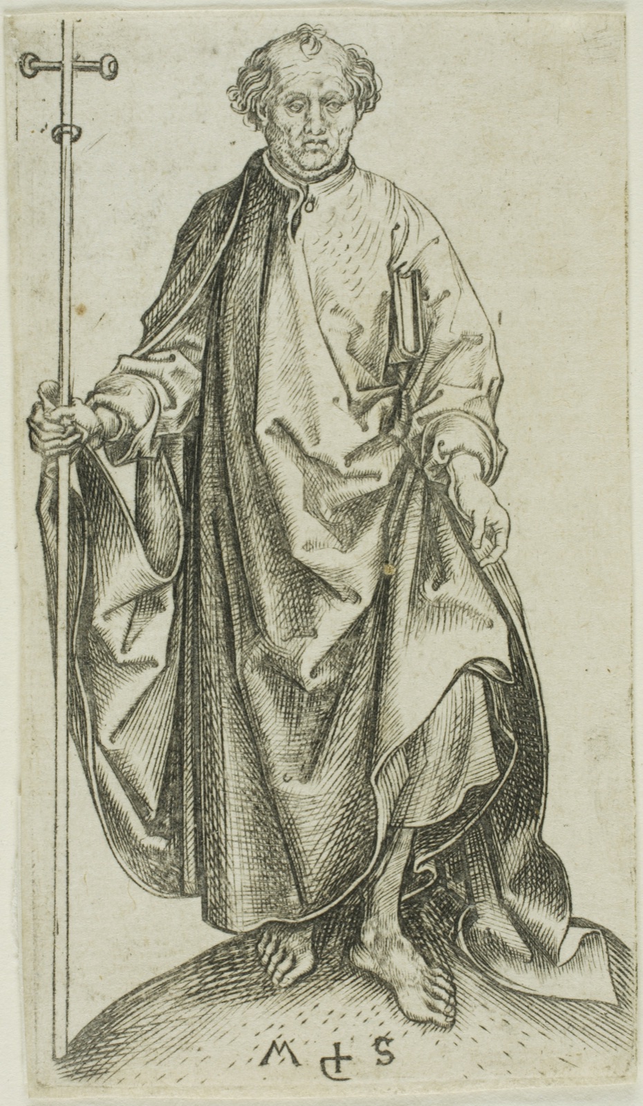 St. Philip, from Apostles — Martin Schongauer; German, c. 1430/50-1491