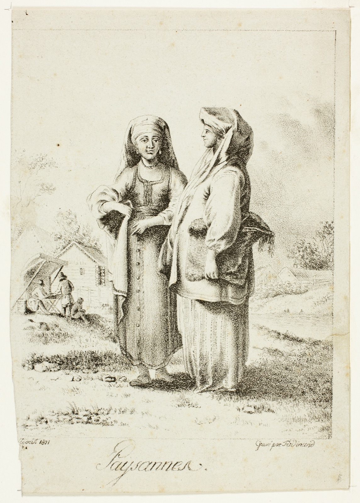 Peasants — Ferdinand; French, 19th century