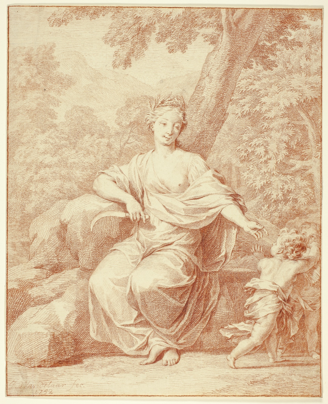 Ceres — Jan Wandelaar; Dutch, 1690-1759